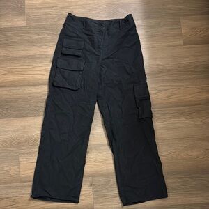 Aritzia Black Cargo Pants Utility Style
